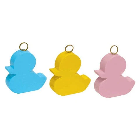 80Gram/2.8 Oz Yellow Duck Plastic Balloon Weight