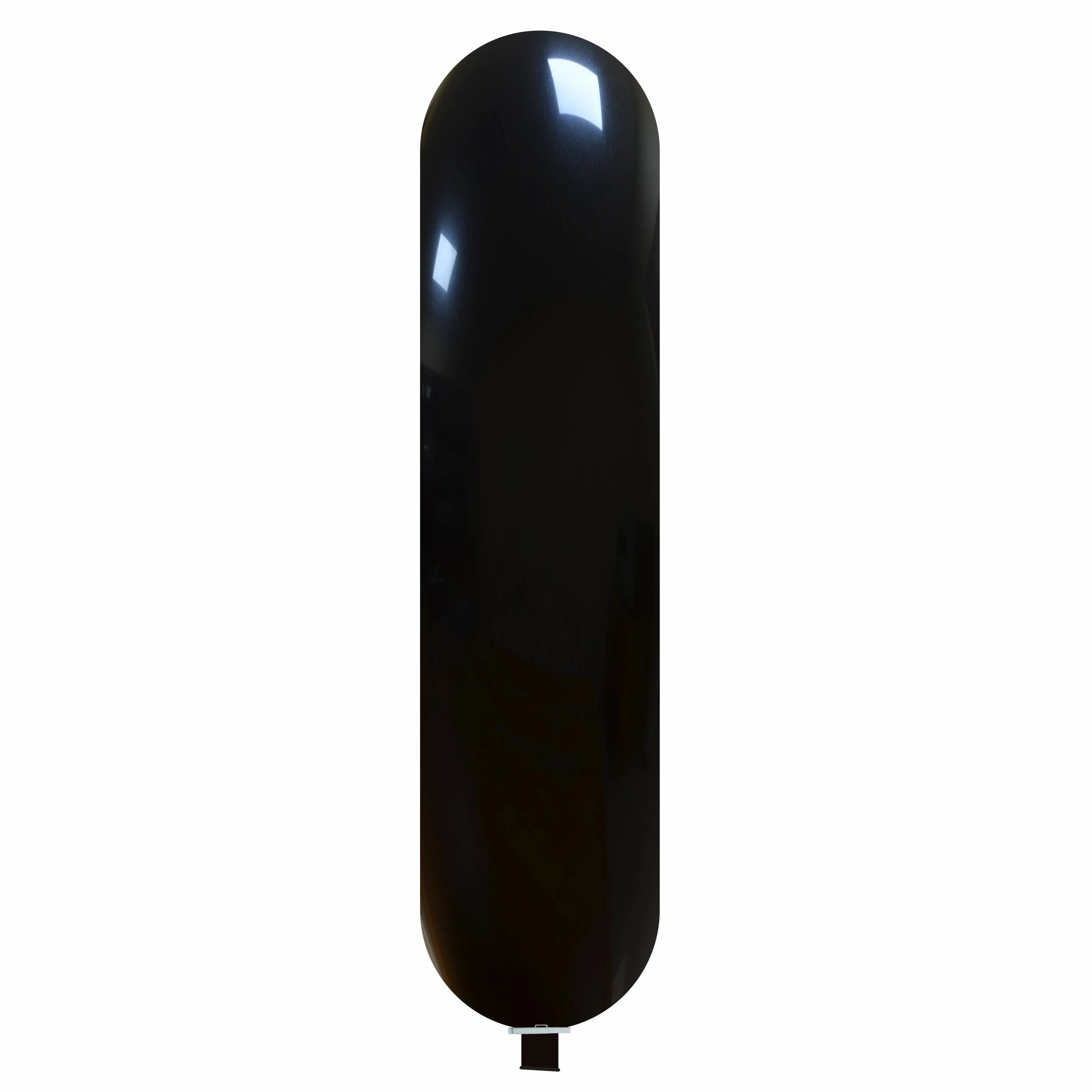 87" X 19.5" Banner Cattex Brand Standard Black Latex Balloons
