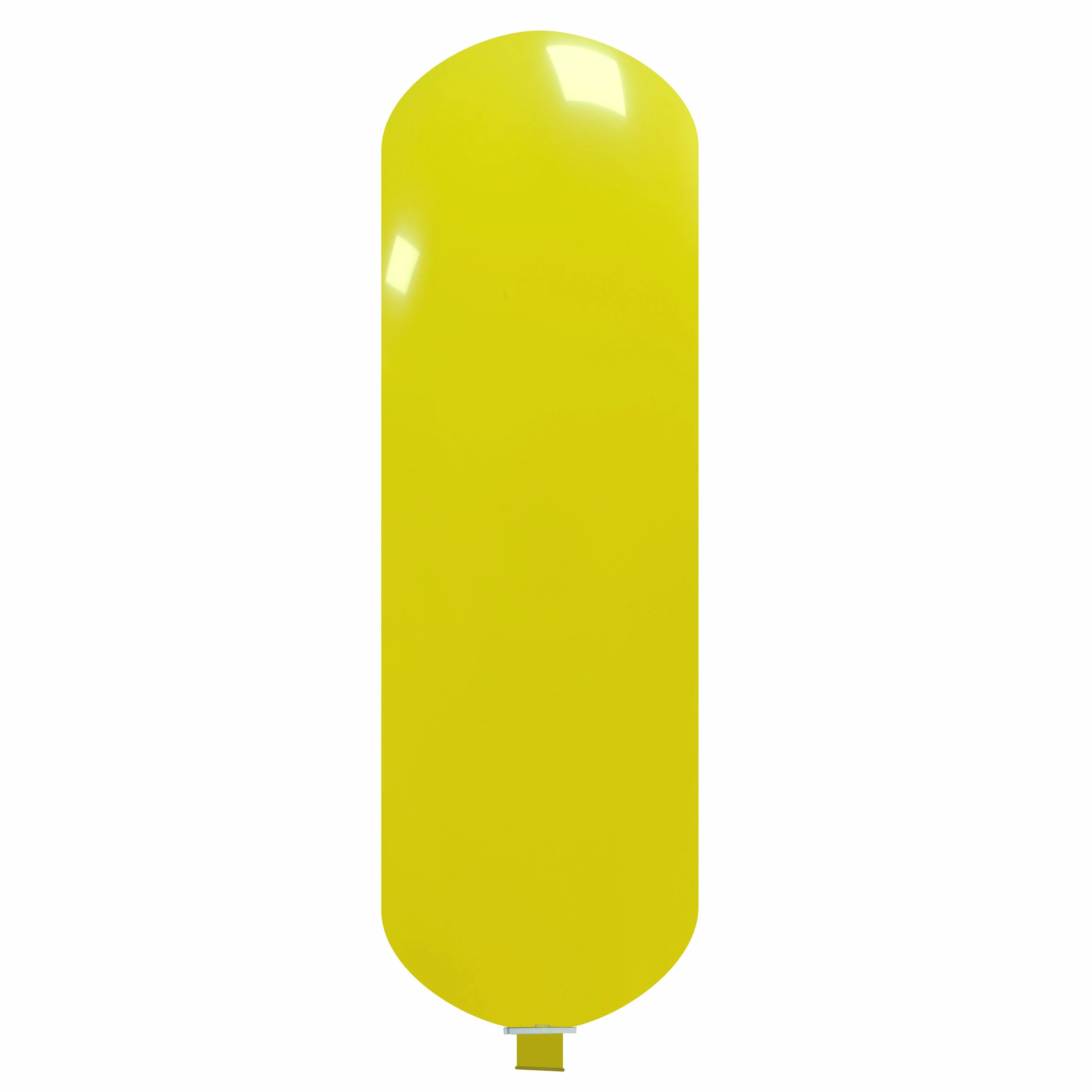 87" X 28" Banner XL Cattex Brand Standard Yellow Latex Balloons