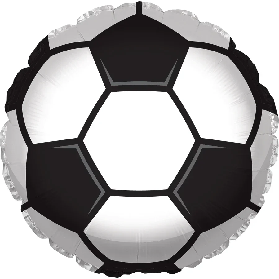 9" Airfill Only (Sticks Sold Separately) Soccer ball Balloon