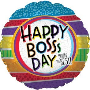 9" Airfill Only (Sticks Sold Separately) Best Boss Stripes Balloon