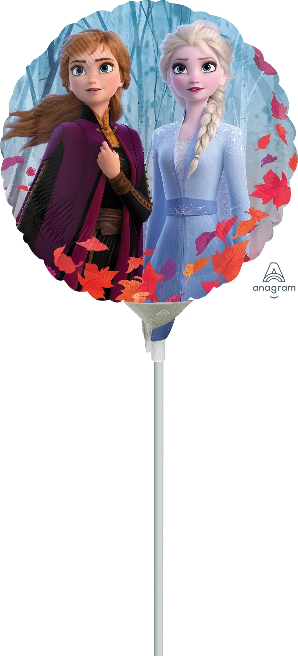 9" Airfill Only Disney Frozen 2 Foil Balloon (Sticks Sold Separately)