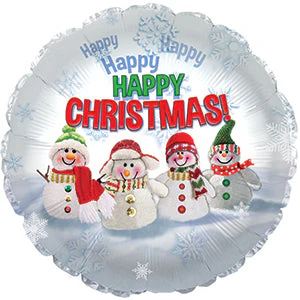9" Airfill Only (Sticks Sold Separately) Lil Snowman Balloon