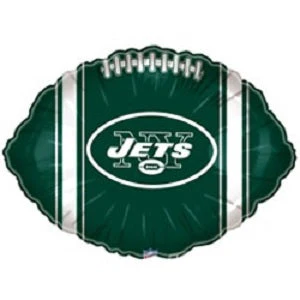 9" Airfill Only (Sticks Sold Separately) NFL Football Balloon New York Jets