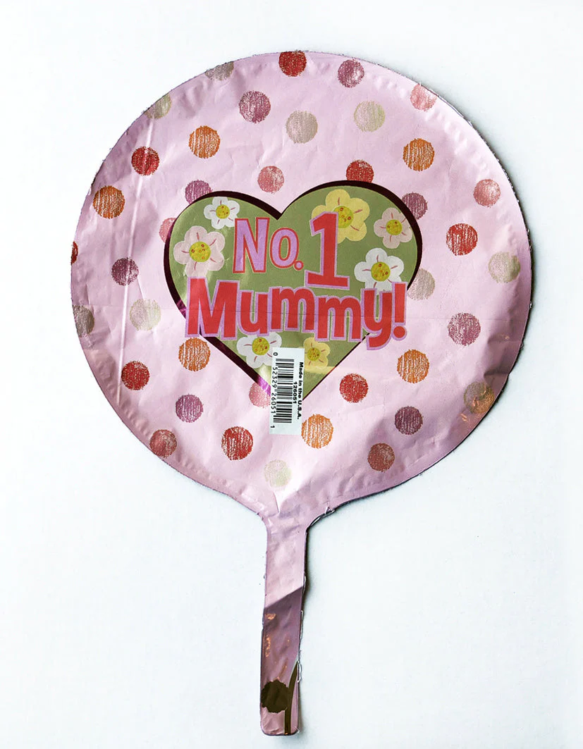 9" Airfill Only (Sticks Sold Separately) #1 Mummy Foil Balloon