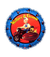 9" Airfill Only (Sticks Sold Separately) Wallace & Gromit Mylar Balloon