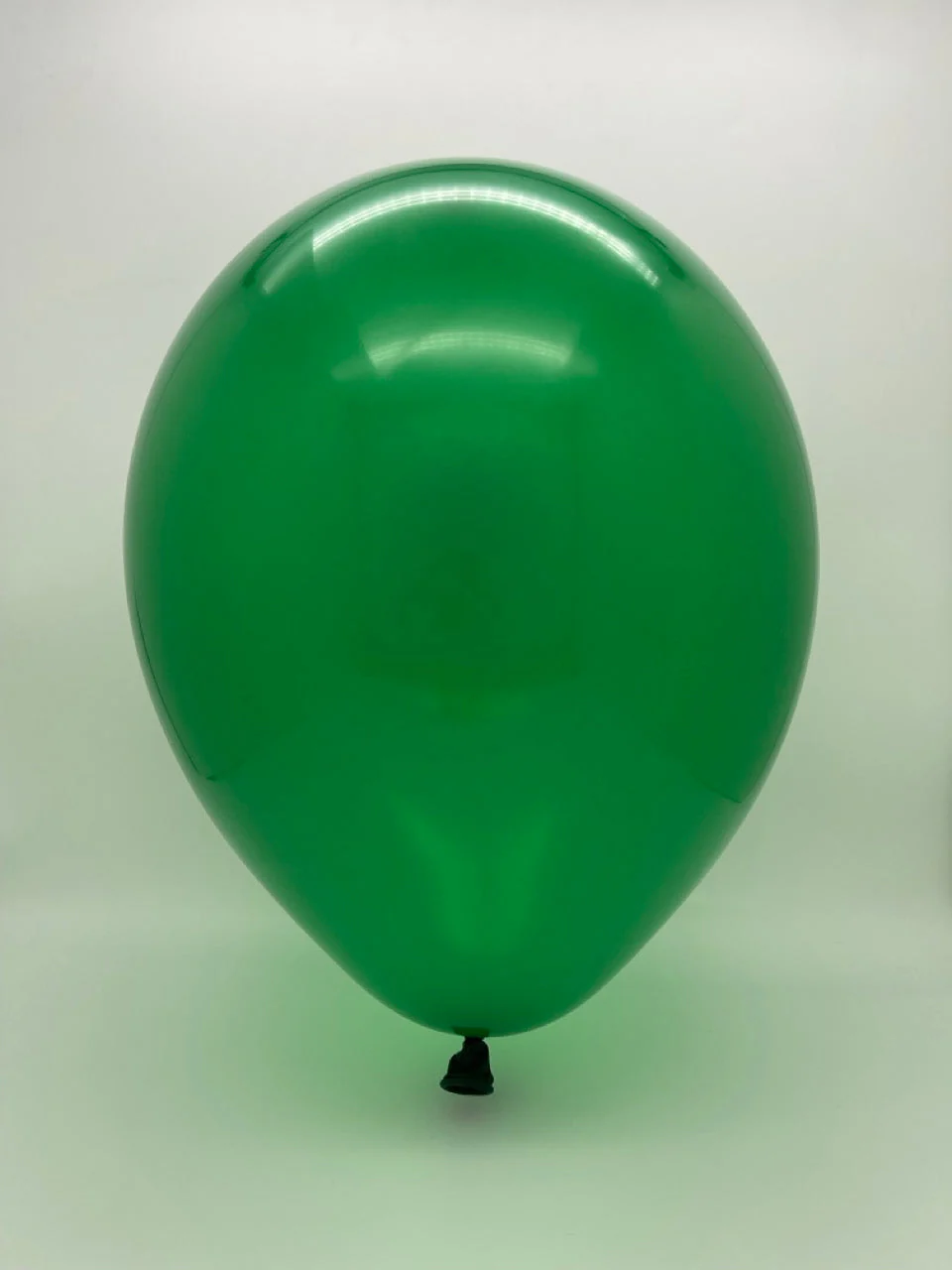 9" Crystal Dark Green Decomex Latex Balloons (100 Per Bag) - Image 2