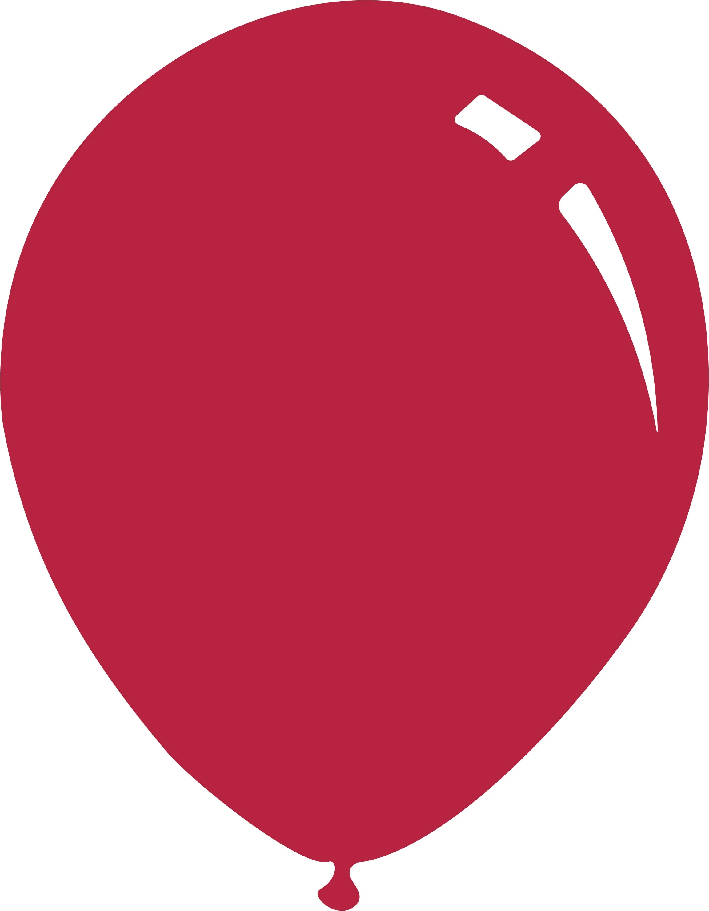 9" Metallic Fuchsia Decomex Latex Balloons (100 Per Bag)