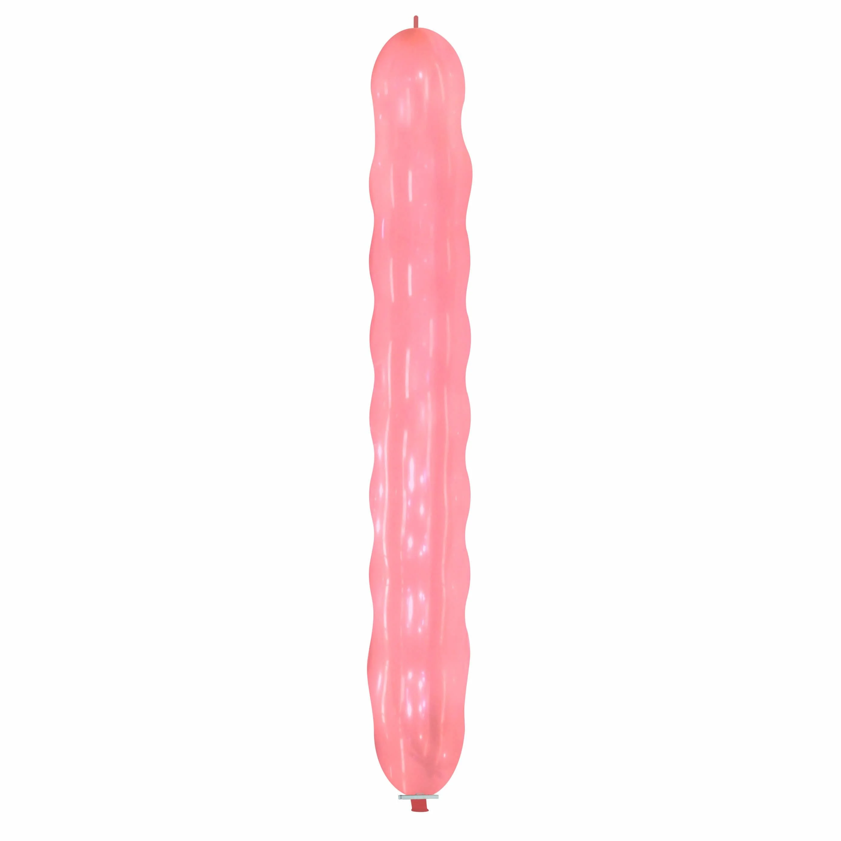 94" Spiral Cattex Brand Crystal Red Latex Balloons