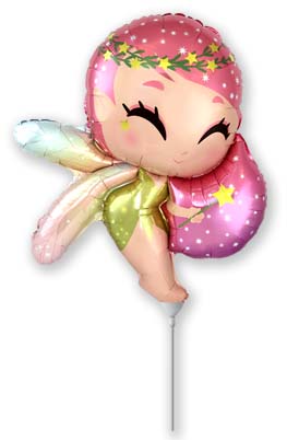 Airfill Only (Sticks Sold Separately) Fairy Foil Balloon