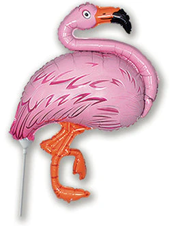 Airfill Only (Sticks Sold Separately) Flamingo Balloon