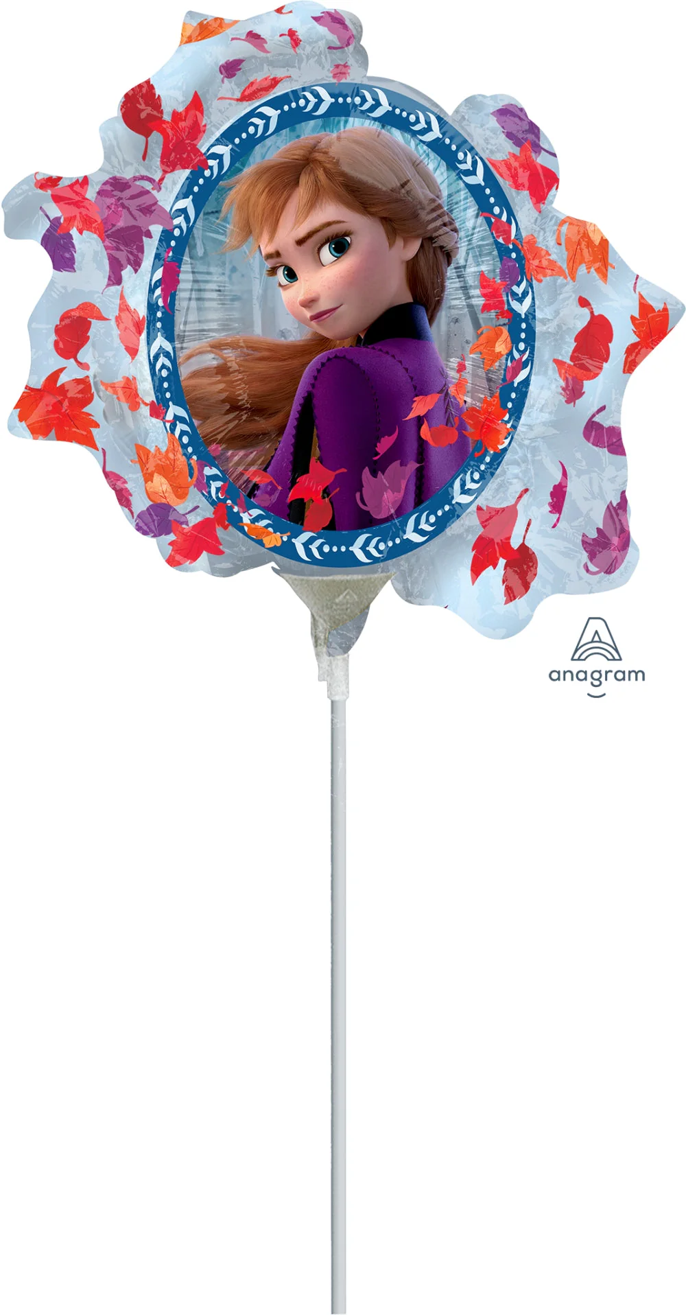 Airfill Only Mini Shape Disney Frozen 2 Foil Balloon (Sticks Sold Separately)