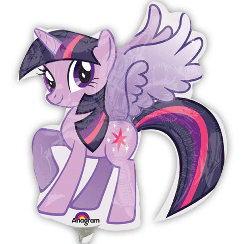 Airfill Only Mini Shape My Little Pony Shape Balloon (Sticks Sold Separately)