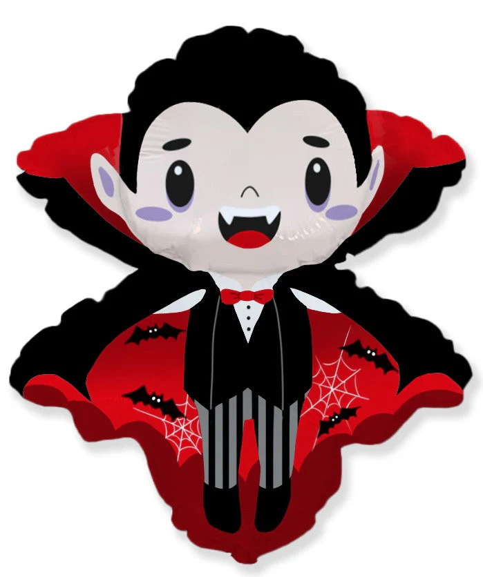 Airfill Only (Sticks Sold Separately) Vampire Mini Foil Balloon