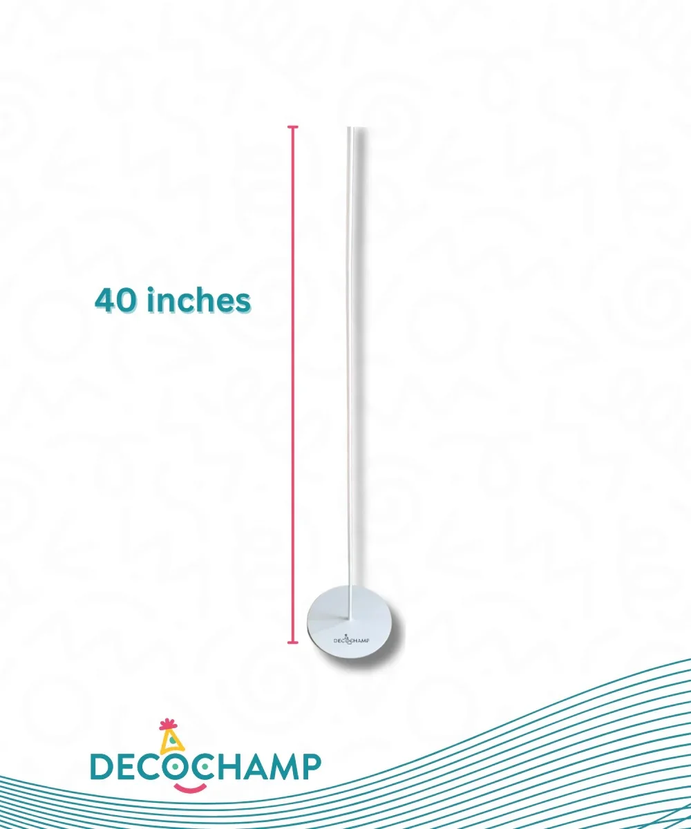 Decochamp 8" Round Metal Base