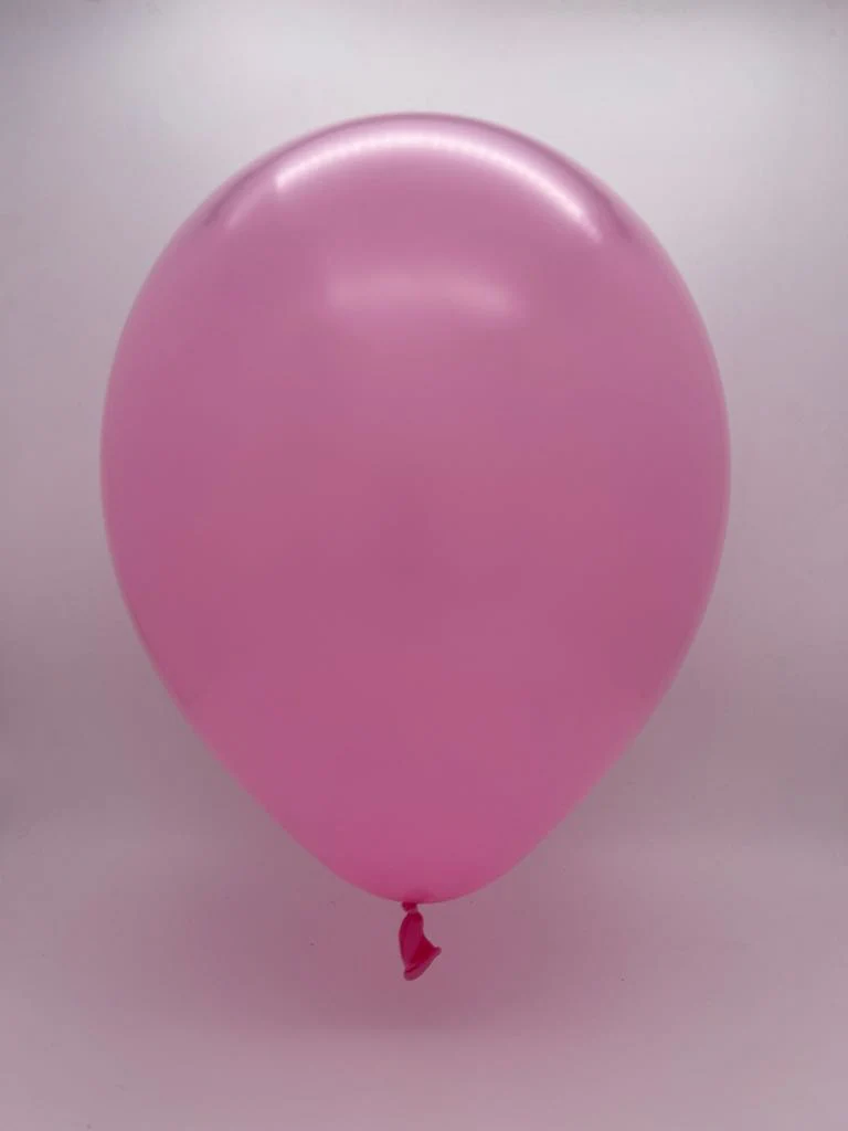 11" Deco Candy Pink Decomex Linking Latex Balloons (100 Per Bag) - Image 2