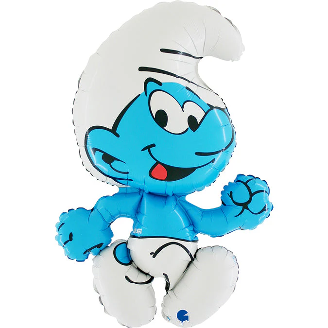 40" (34" Inflated) Smurfs Puffo Foil Balloon
