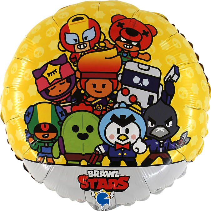 18" Brawl Stars Foil Balloon