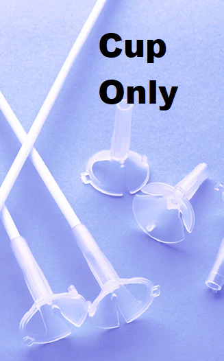 Micro Cup (100 Count) for use with stick 93003 for small foil or latex balloons.