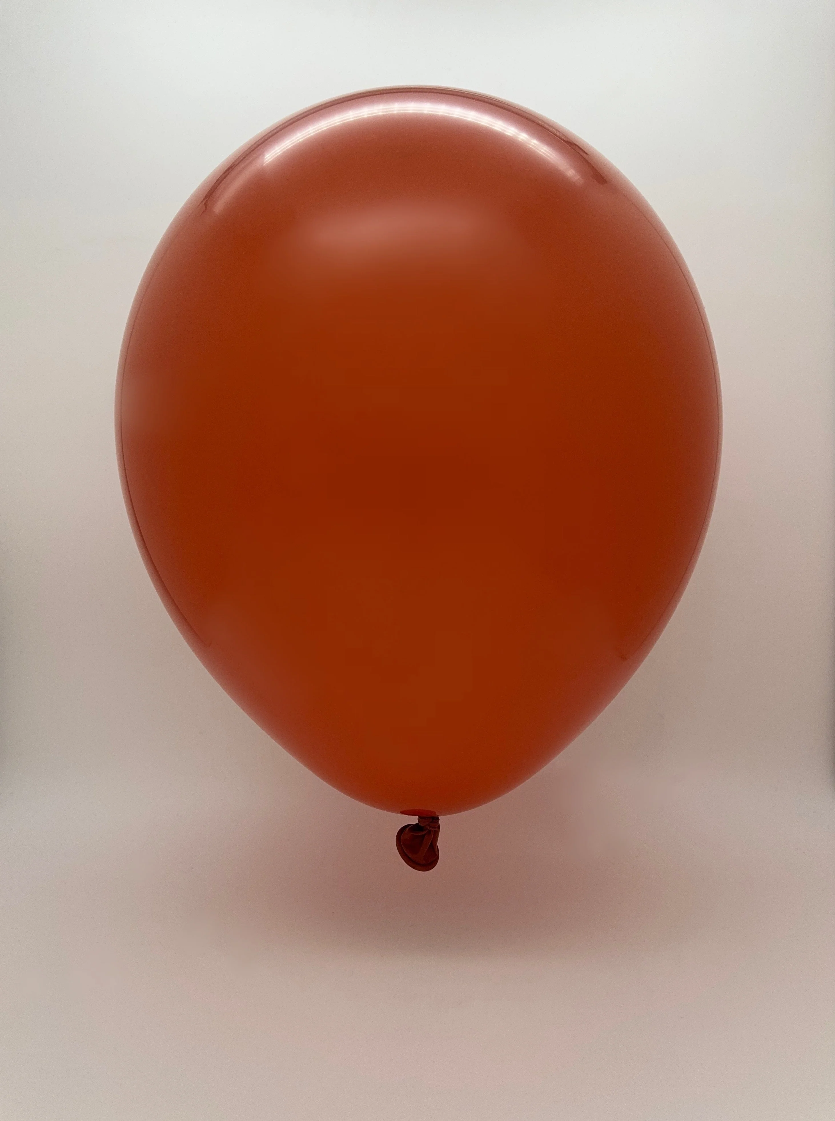 5" Deco Cider Orange (Rust Orange) Decomex Latex Balloons (100 Per Bag) - Image 2