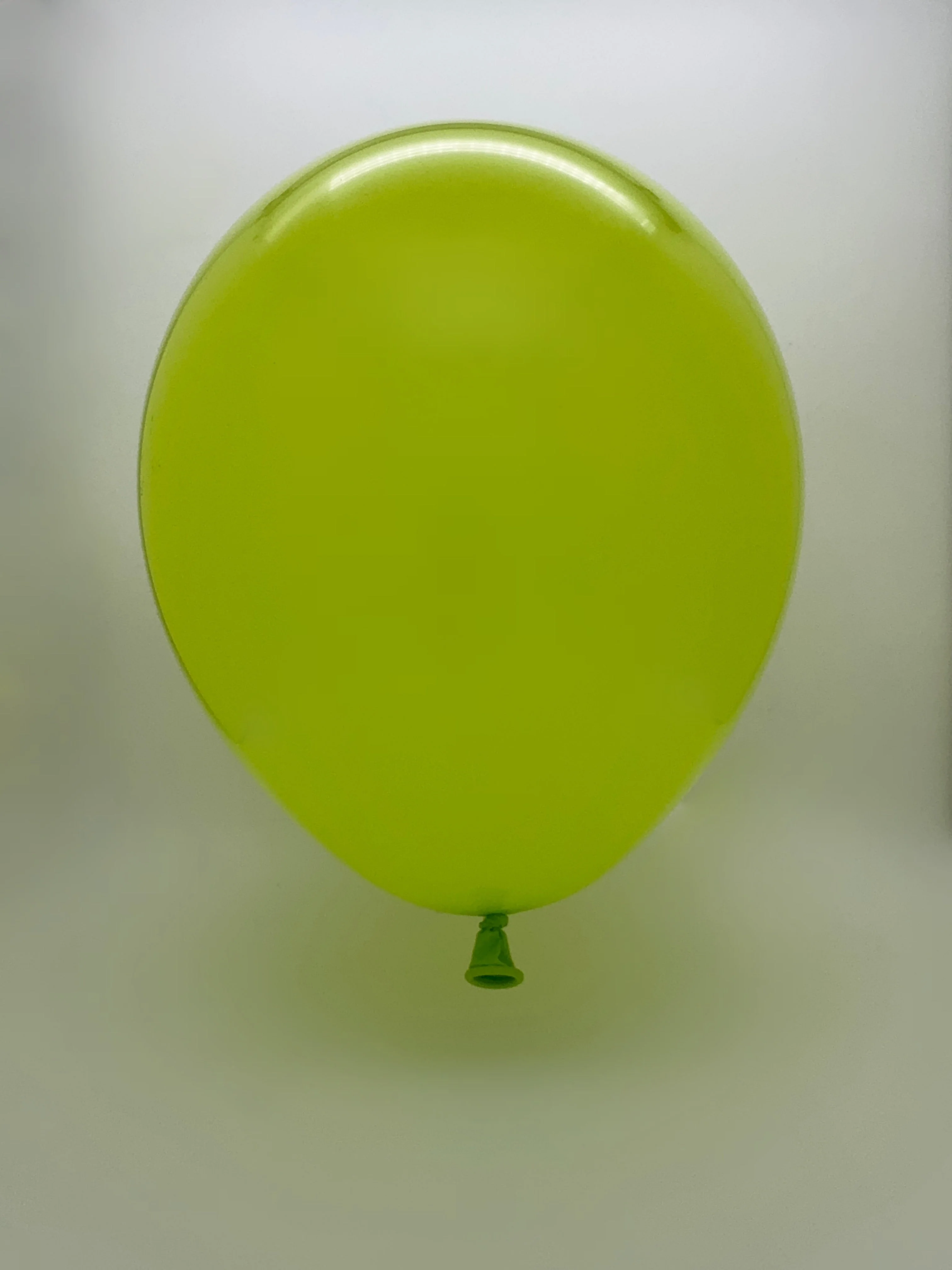 5" Deco Bright Lime Decomex Latex Balloons (100 Per Bag) - Image 2