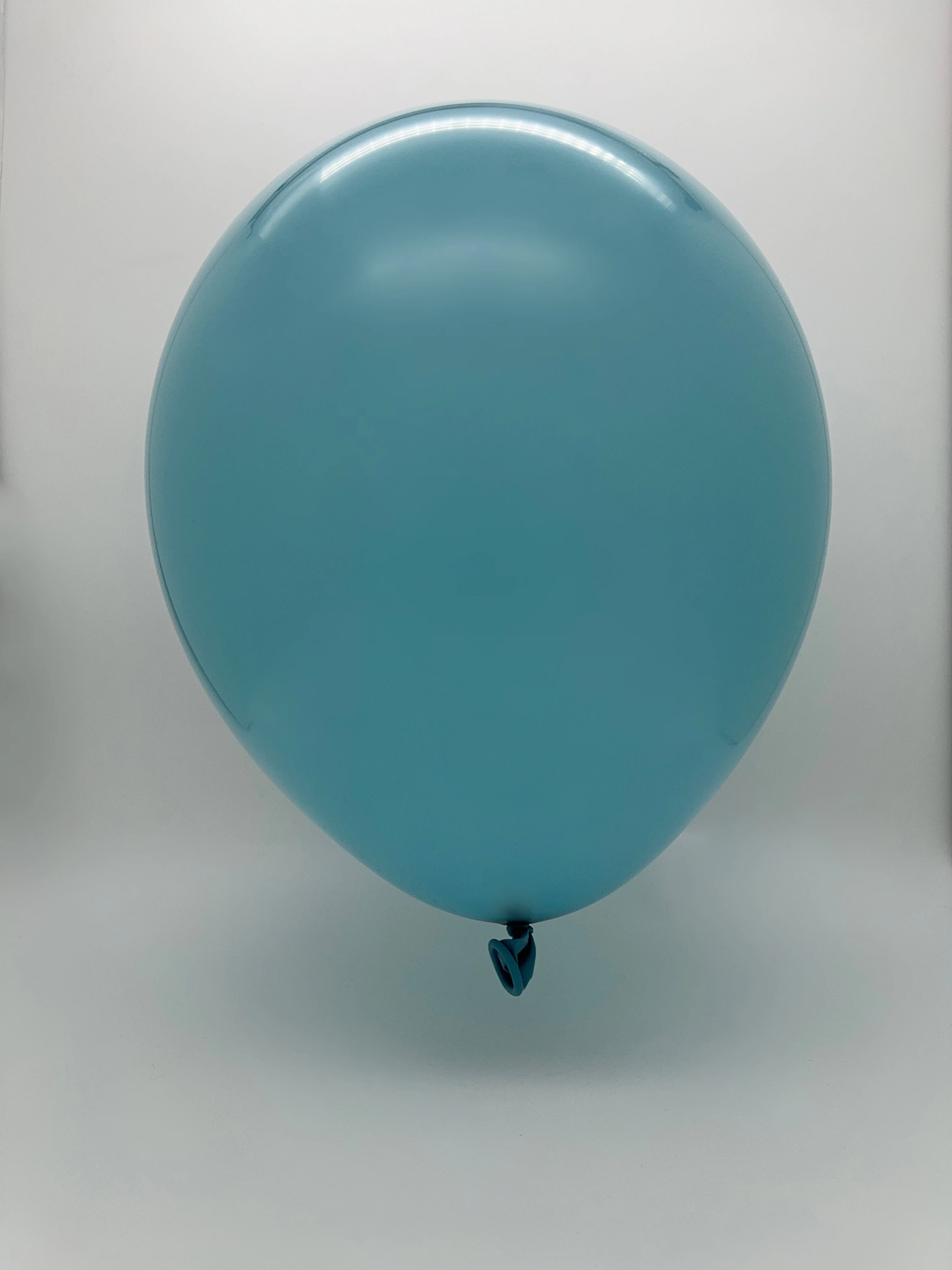9" Standard Carolina Blue (Blue Glass) Decomex Latex Balloons (100 Per Bag) - Image 2