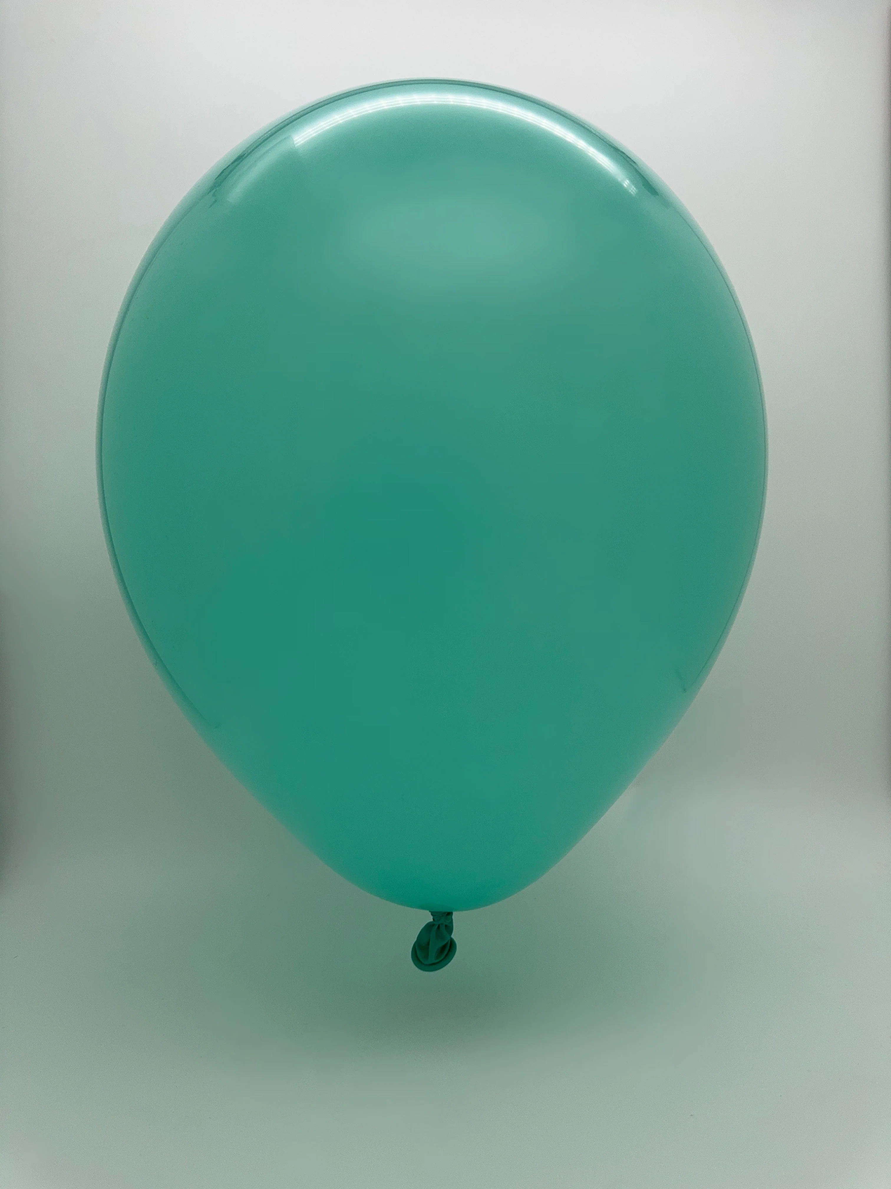9" Standard Aqua Blue (Aquamarine) Decomex Latex Balloons (100 Per Bag) - Image 2