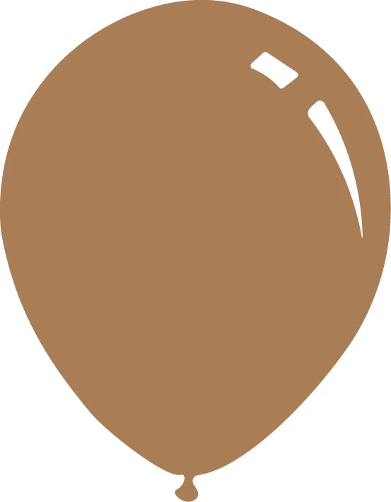 9" Deco Desert Sand Decomex Latex Balloons (100 Per Bag)