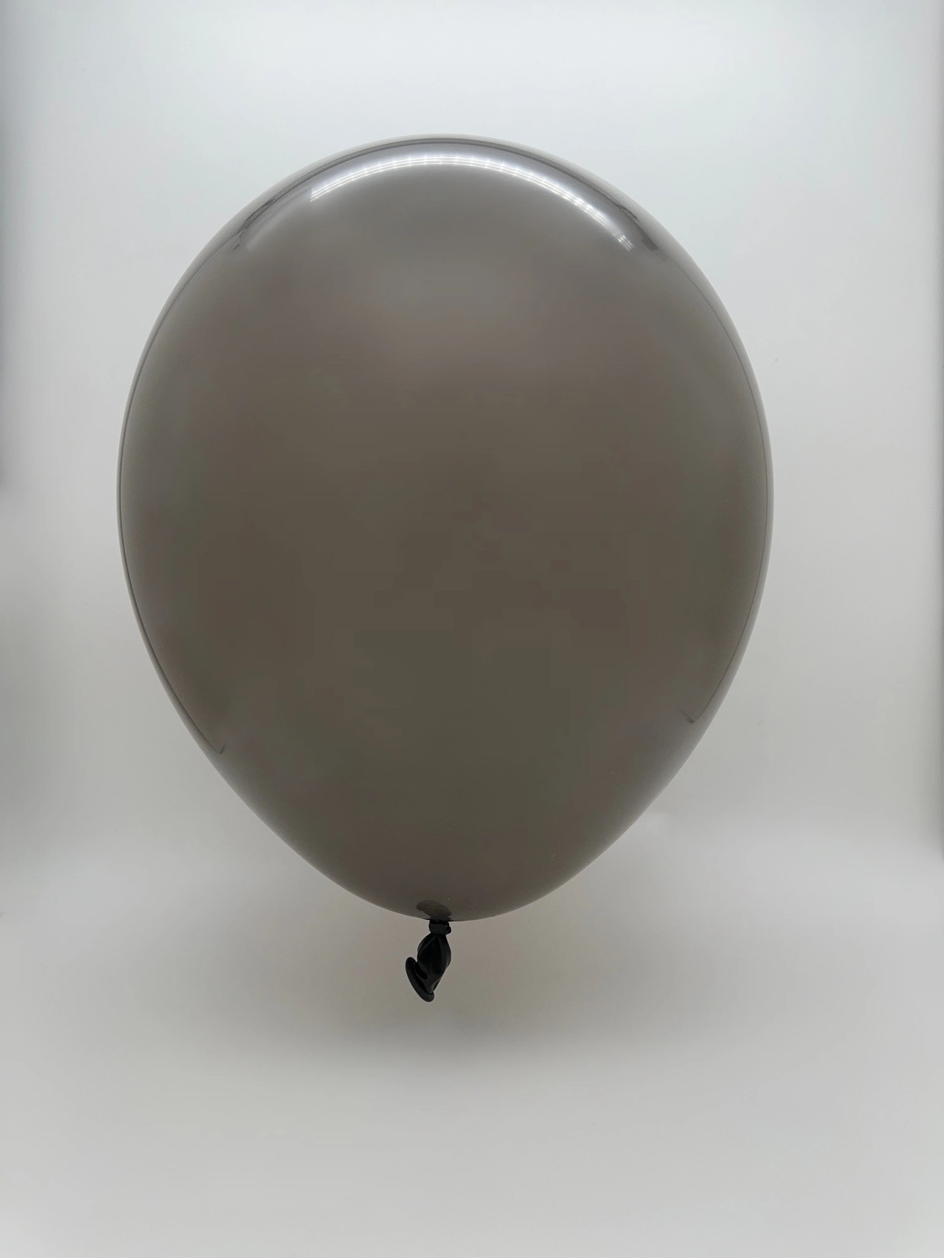 9" Deco Pebble Grey (Lead Grey) Decomex Latex Balloons (100 Per Bag) - Image 2
