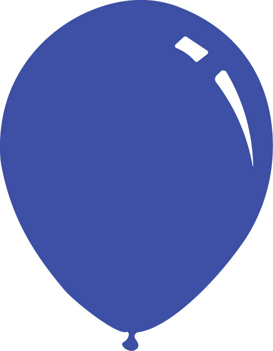 12" Deco Periwinkle Decomex Latex Balloons (100 Per Bag)