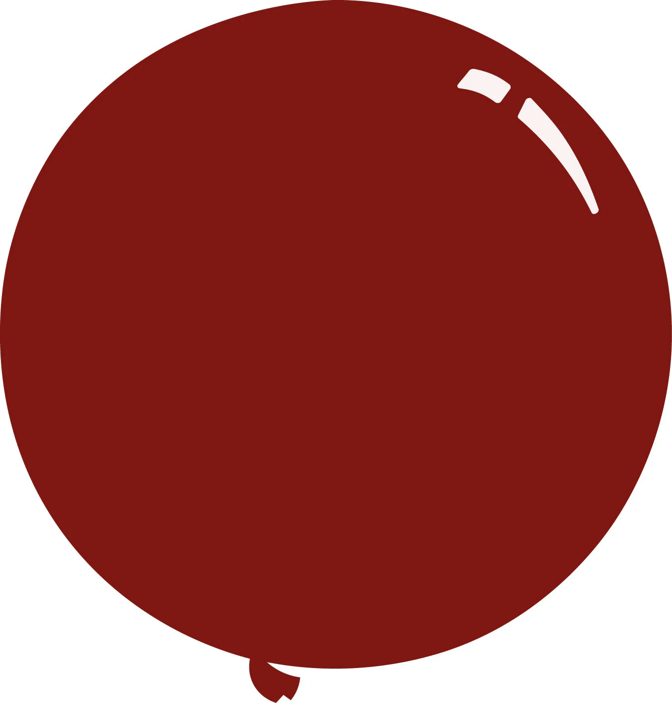 36" Standard Dynasty Red Decomex Latex Balloons (5 Per Bag)