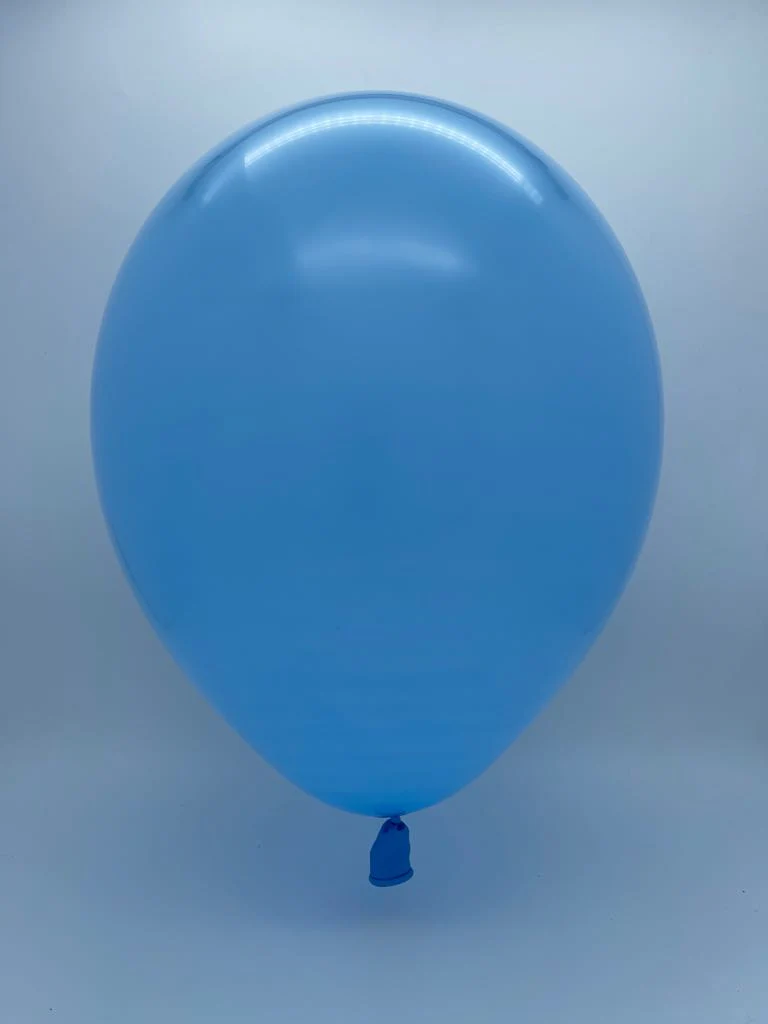 T160D Deco Baby Blue Decomex Twisting Modelling Latex Balloons (100 Per Bag) - Image 2