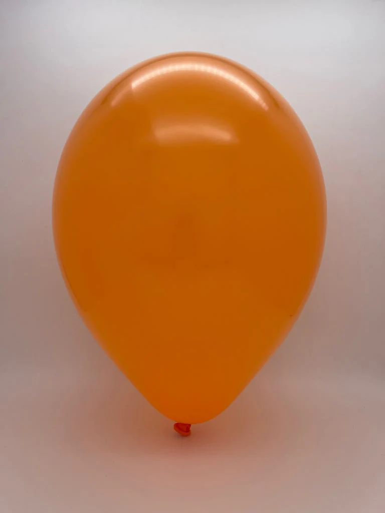 24" Standard Orange Latex Balloons (3 Per Bag) Brand Tuftex - Image 2