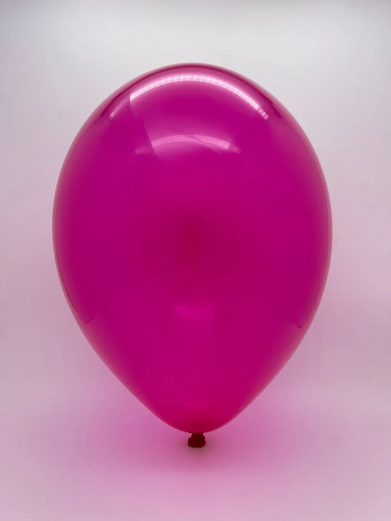 24" Magenta Crystal/Jewel Latex Balloons (3 Per Bag) Brand Tuftex - Image 2