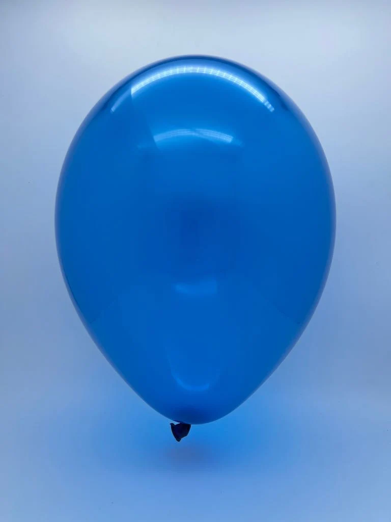 24" Crystal/Jewel Sapphire Blue Latex Balloons (3 Per Bag) Brand Tuftex - Image 2