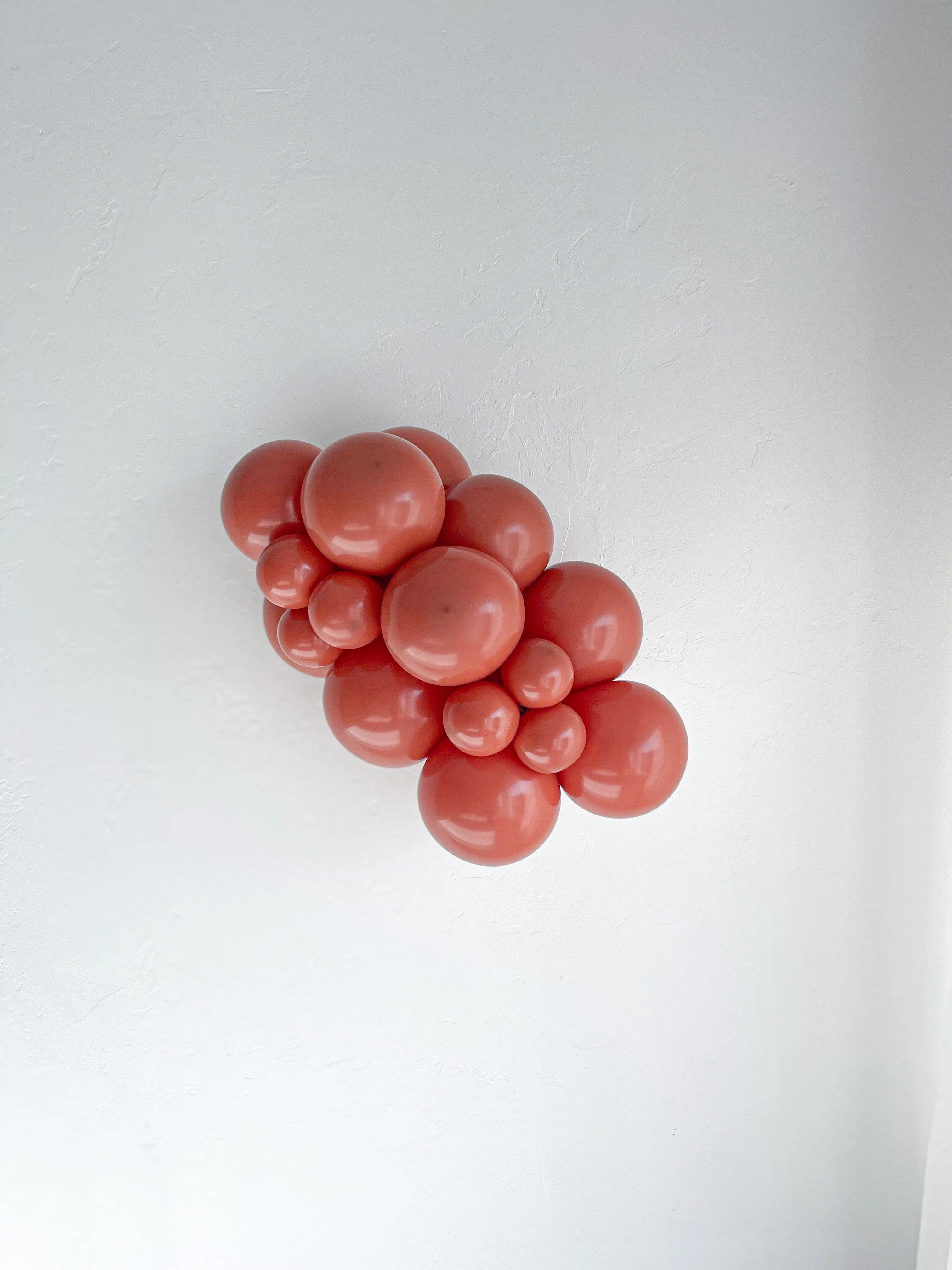 24" Burnt Orange Tuftex Latex Balloons Designer Balloons (3 Per Bag) - Image 3