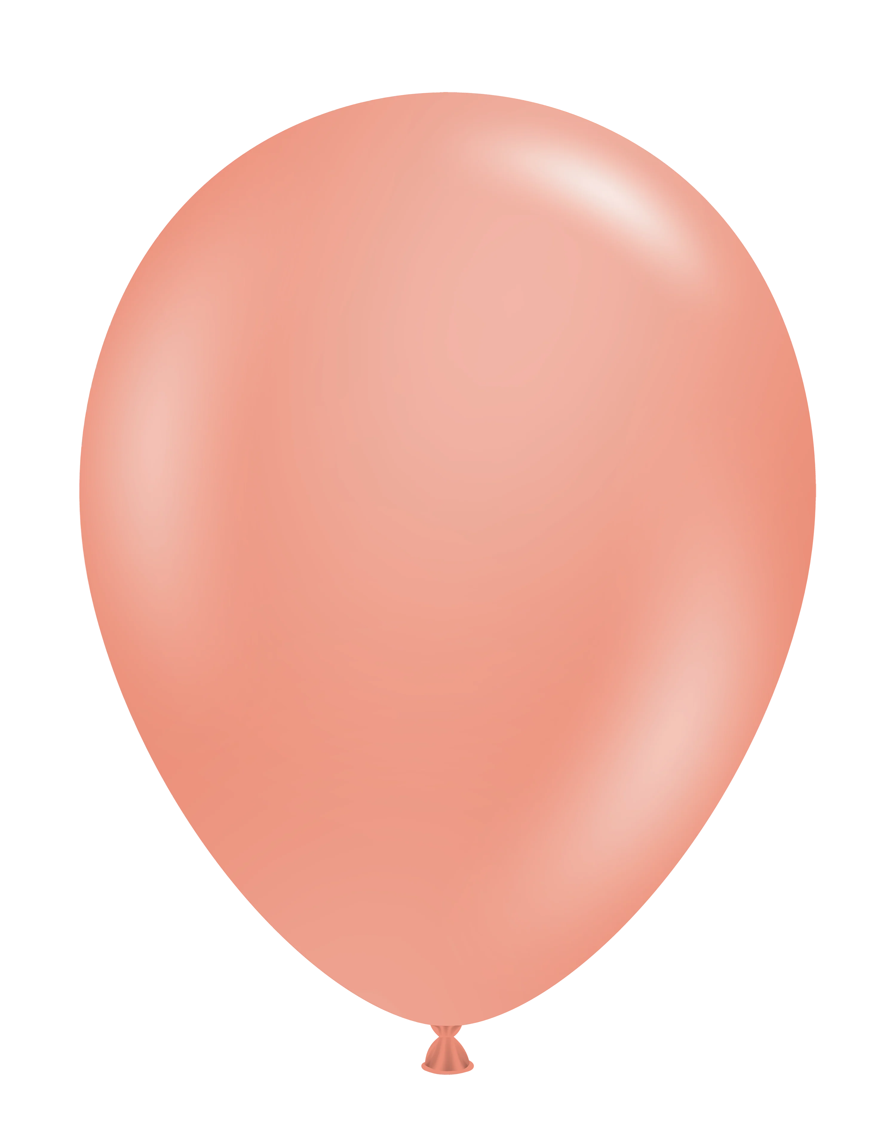 24" Pearl Metallic Rose Gold Tuftex Latex Balloons (3 Per Bag)