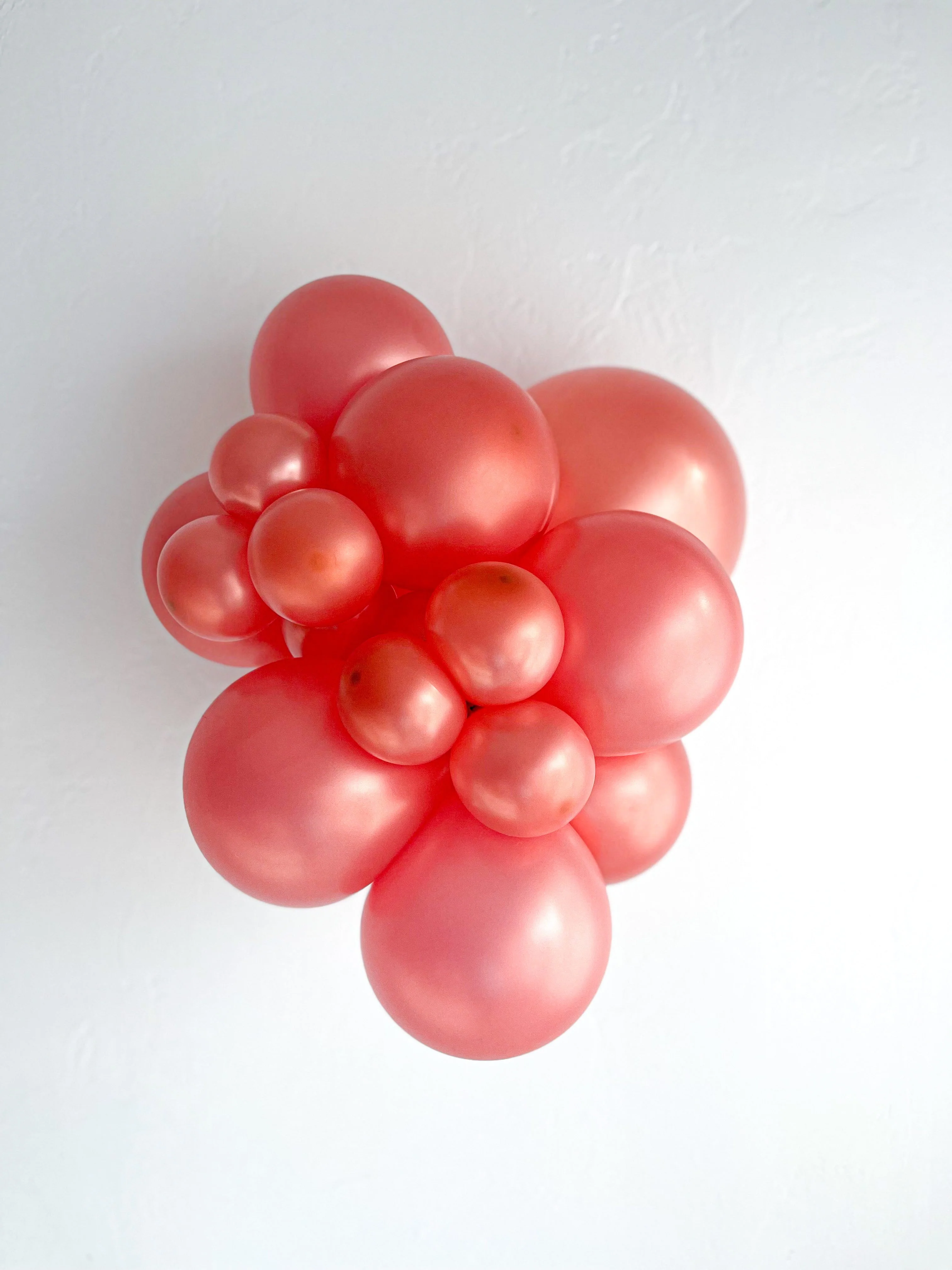 24" Pearl Metallic Rose Gold Tuftex Latex Balloons (3 Per Bag) - Image 3