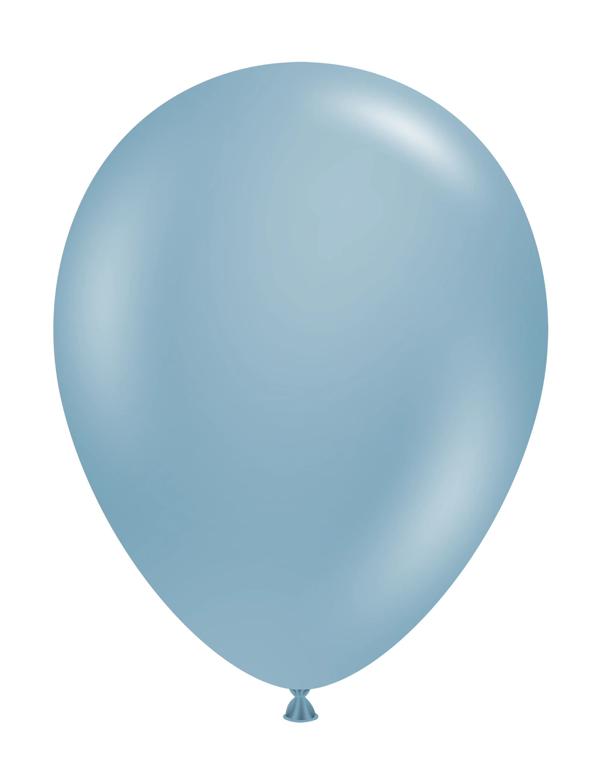 24" Blue Slate Designer Balloons (3 Per Bag) Brand Tuftex Latex Balloons