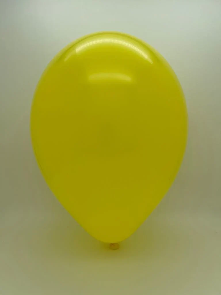 TT-260's Yellow Tuftex Brand Twisting Animal Standard Latex Balloons - Image 2